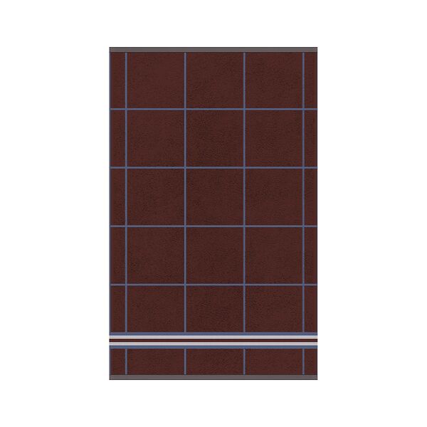 Полотенце махровое DМ Прайм Grafica, 70х120 см, пестротканное, хлопок, бордовый