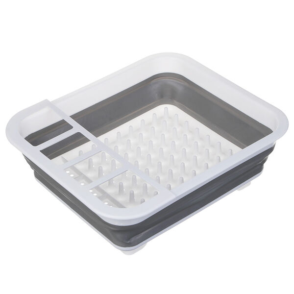 Vetta сушилка для посуды, складная, 36x12х31см, пластик, силикон