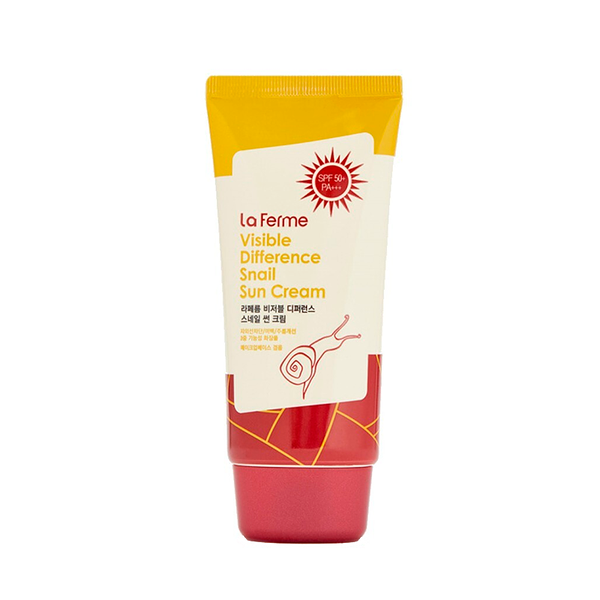Солнцезащитный крем для лица и тела Farm Stay Visible Difference Snail Sun Cream SPF50+ PA+++ 70 мл