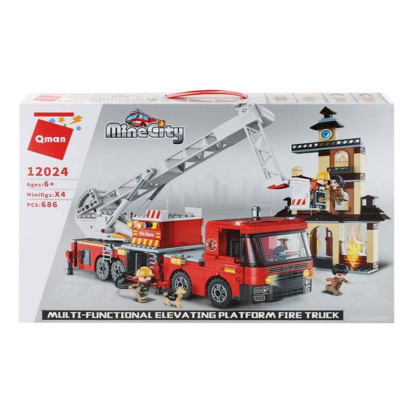 Конструктор QMAN пожарная машина