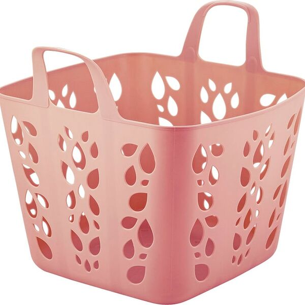 Корзина для игрушек Plast Team Protect Me мягкая персиковая карамель 25л