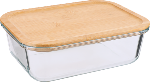 

Контейнер для продуктов Homeclub с крышкой бамбук 1.5 л