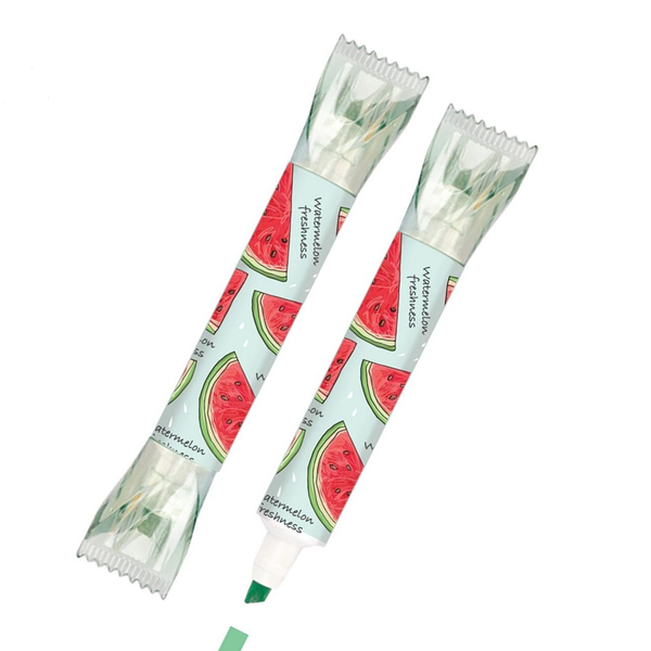 Текстовыделитель Bruno Visconti Tutti Frutti Арбуз зеленый с запахом, 1 шт