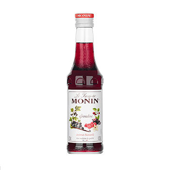 Сироп Monin Grenadine Syrup со вкусом красных ягод 0.25л, Россия