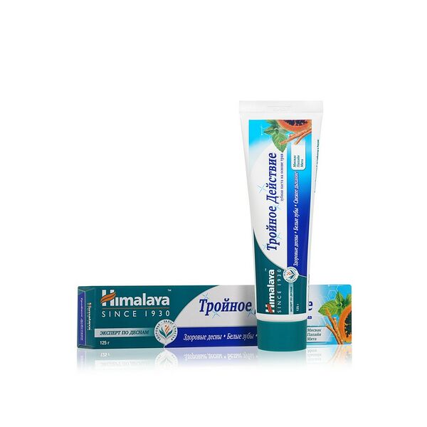Зубная паста Himalaya Herbals Тройное действие 125г