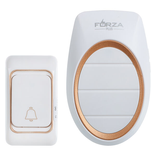 Forza звонок дверной, 32 мелодии, 220в, пластик, металл