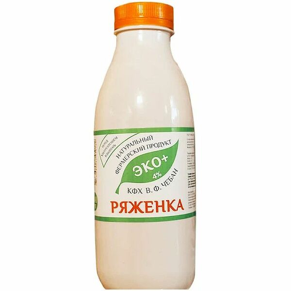 Ряженка КФХ Чебан 4%, 500мл
