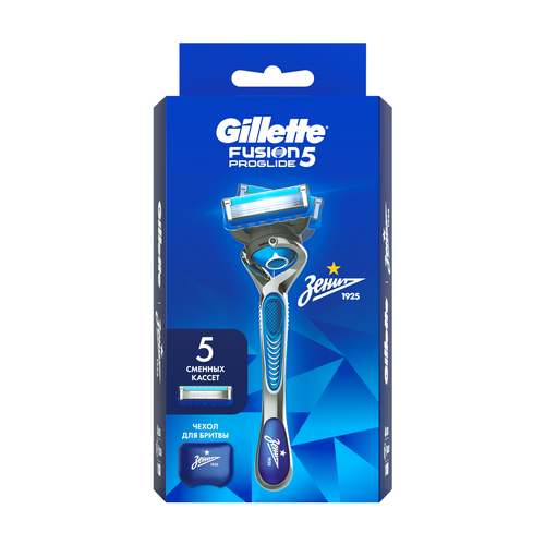 

Станок для бритья Gillette Fusion Proglide, с 5 сменными кассетами