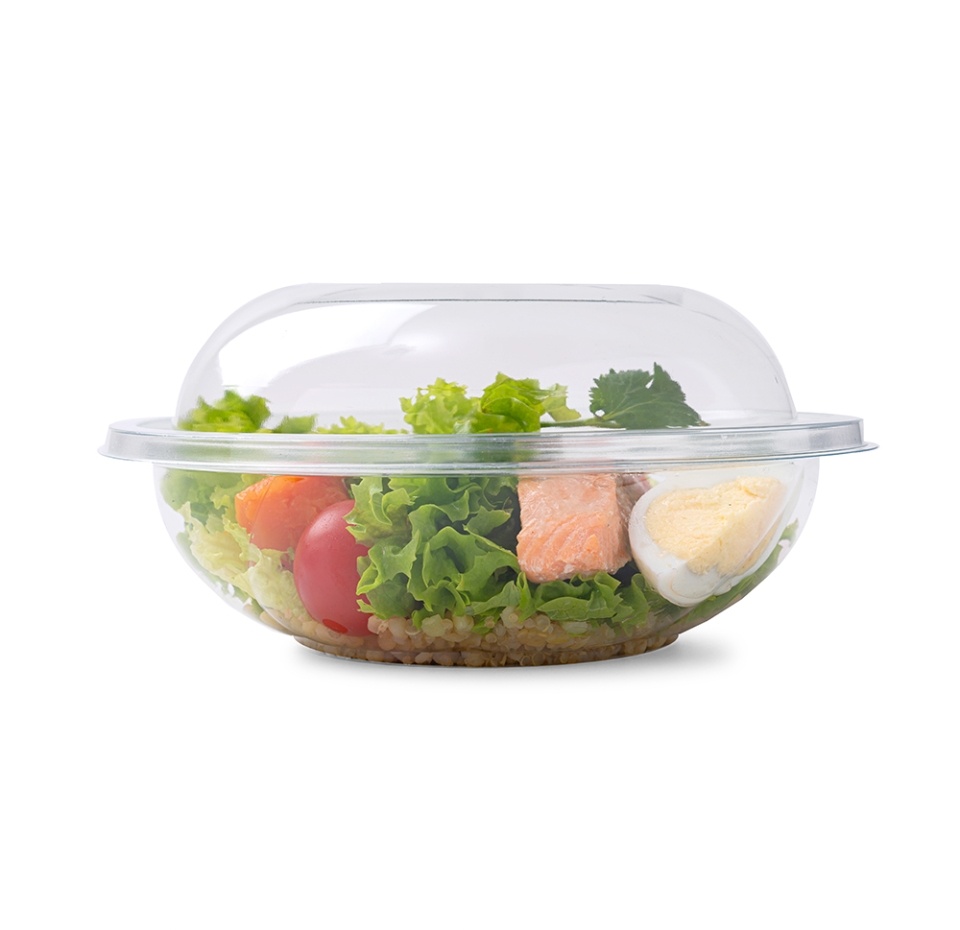 

Салат с филе форели, запеченным бататом и киноа в имбирной заправке Уже Готово 210г