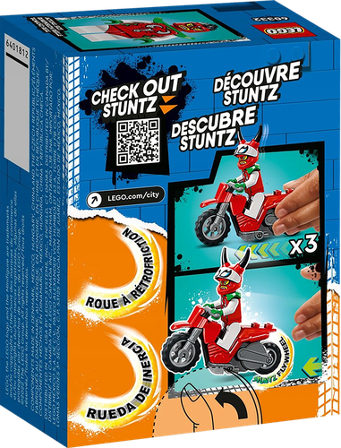 

Конструктор LEGO Мотоцикл, 11 деталей, инструкция Арт. 60332