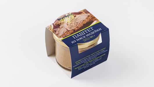 Паштет из мяса индейки