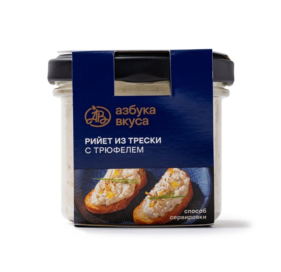 

Рийет Азбука вкуса из трески с трюфелем 100 г