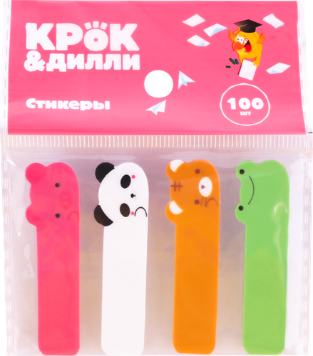 

Стикеры Крок&Дилли Крок 4,5x1,2см
