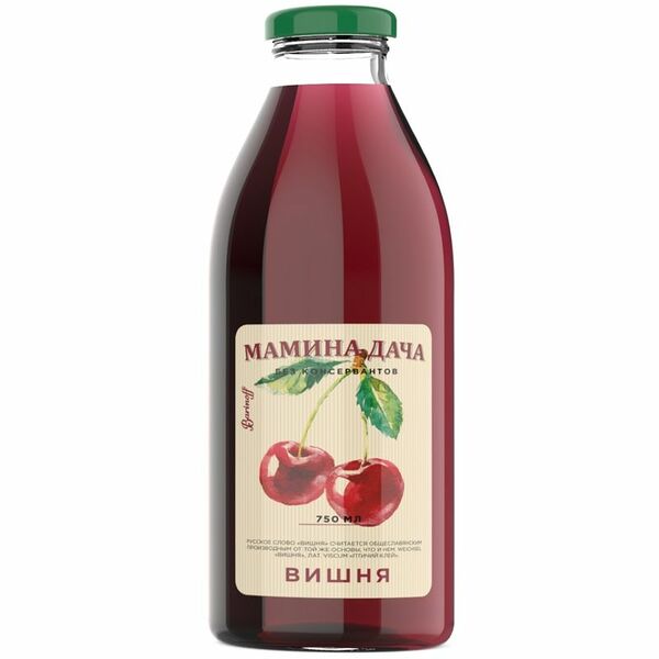 Нектар Мамина дача Вишня, 750мл