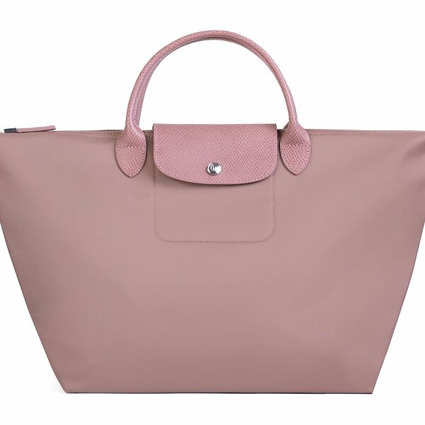 Ronda Сумка - кошелек складная, нейлон, кожа, нюдовый, размер M