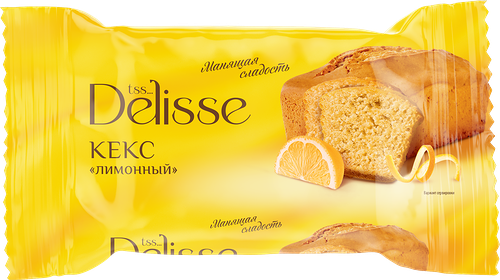 Кекс Delisse Лимонный, 250г
