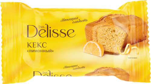 

Кекс Delisse лимонный, 250 г