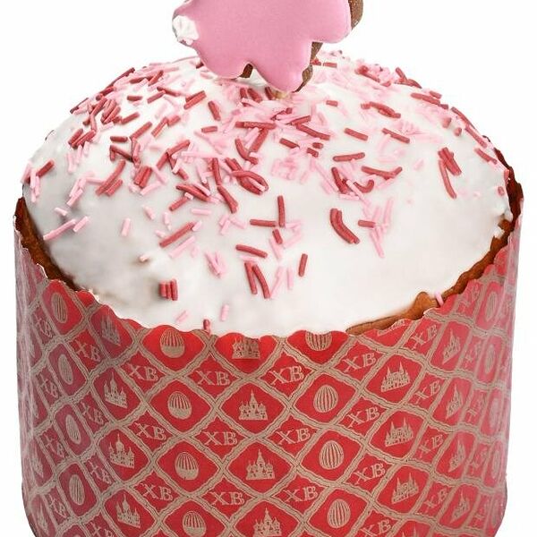 Кулич АШАН с клюквой и изюмом