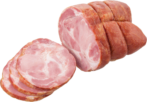 

Мясо копчено-вареное Великолукский Мясокомбинат свиное без шкуры, весовое