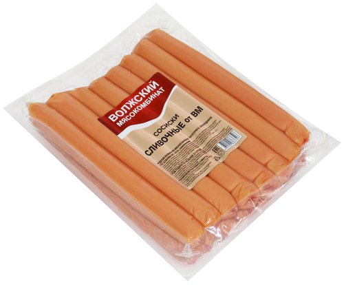 

Сосиски МК ВОЛЖСКИЙ Сливочные, весовые