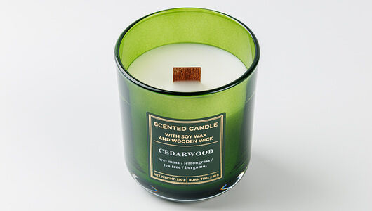 Свеча ароматизированная в стакане 