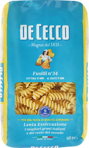 

Макаронные изделия De Cecco Фузилли №34 500 г