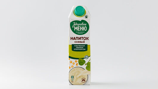 Напиток соевый Здоровое меню, 1000мл