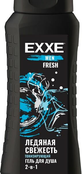 Гель для душа EXXE MEN Fresh Тонизирующий 2в1 400мл