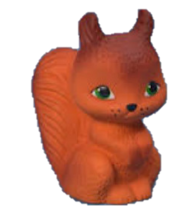 Игрушка из ПВХ пластизоля Белка