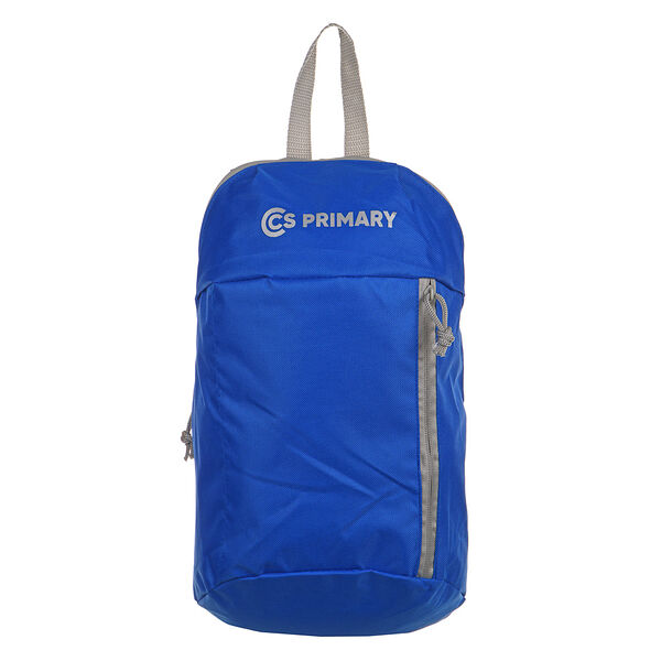 Рюкзак универсальный 40x23x11см, 1 отделение на молнии, передний карман, пэ, синий