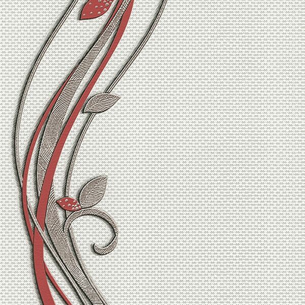 Обои MISTELO Амрита, вспененный винил на бумажной основе, красный, 0,53х10,05м