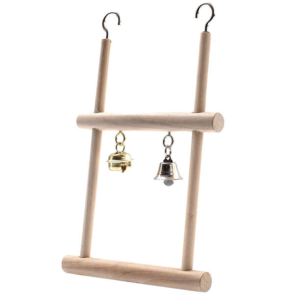 Игрушка для птиц деревянная Трапеция