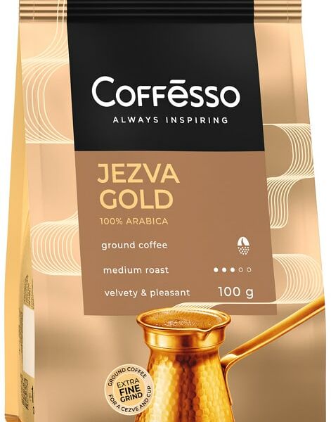 Кофе молотый Coffesso Jezva Gold 100г