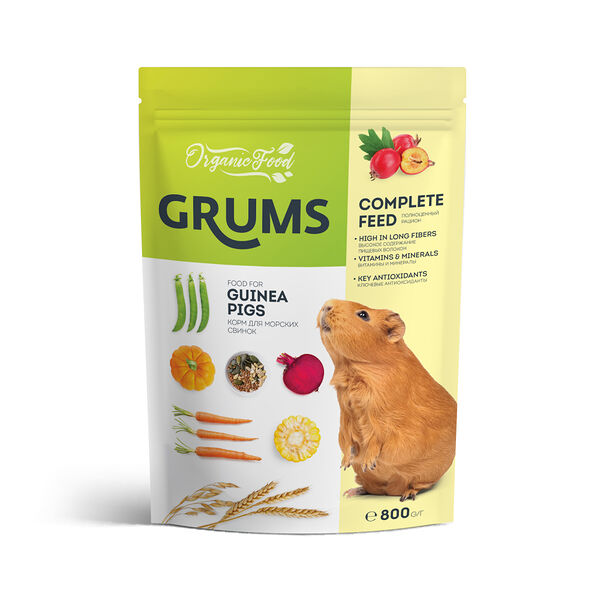 Корм GRUMS для морских свинок