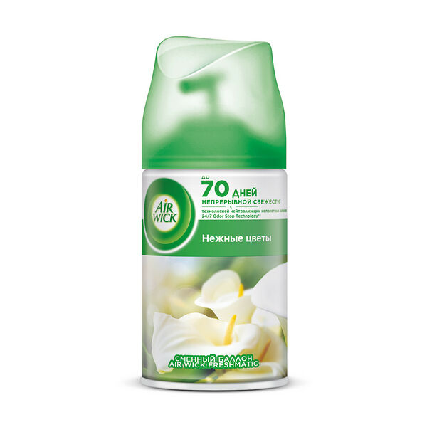 Сменный баллон Air Wick Freshmatic Нежные цветы 250мл