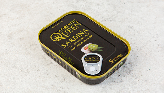 

Сардины Adriatic Queen в оливковом масле 105г
