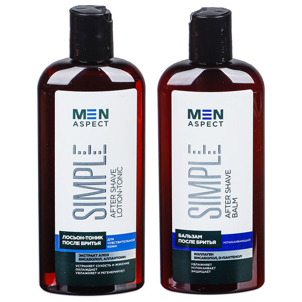 Лосьон-тоник/бальзам после бритья men aspect для чувствительной кожи, 150 мл
