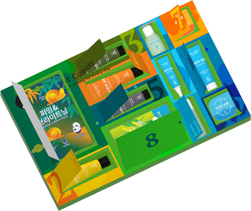 Подарочный набор Kumiho Адвент Тайны природы 12 продуктов