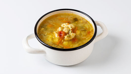 Суп щи из свежей капусты с курицей