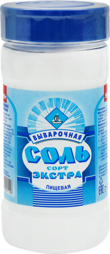 

Соль Экстра поваренная пищевая выварочная 500 г