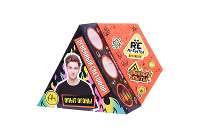 Игрушка Научно-познавательный набор Огненный светофор Влад А4 модели Re-агенты EX165T