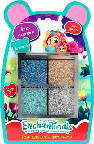 

Игрушка Милая леди Глиттер тени 4 цвета Энчантималс в ассортименте 10 г