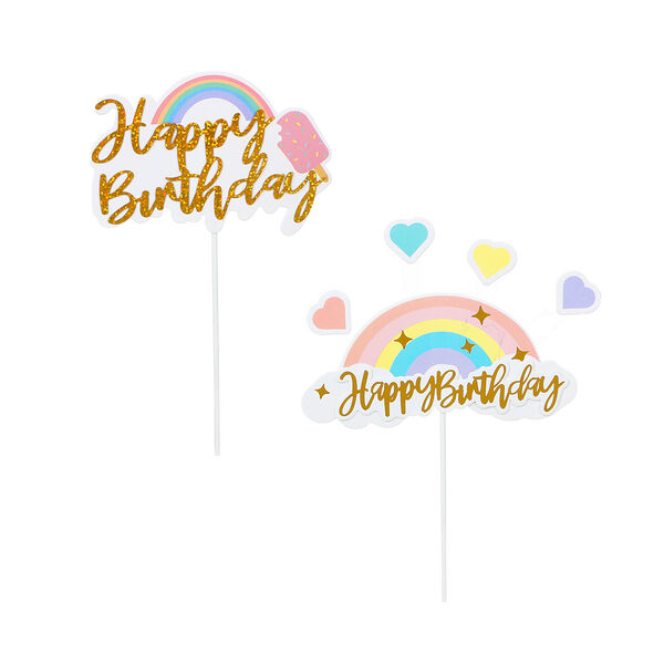 Декор для праздничного стола Fntastic Радуга 19.5 см 2 дизайна в ассортименте