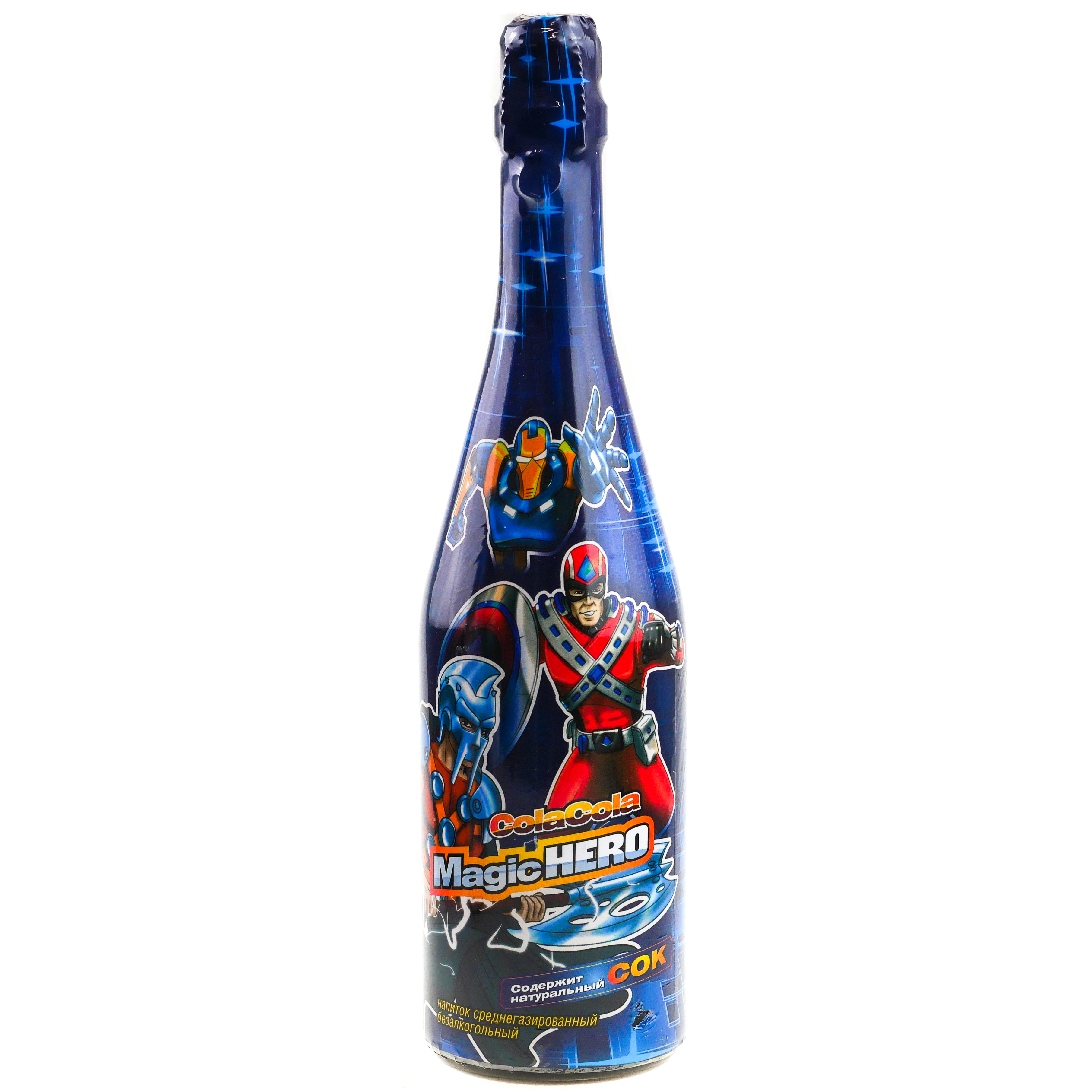 

Напиток газированный Magic Hero кола 0.75 л