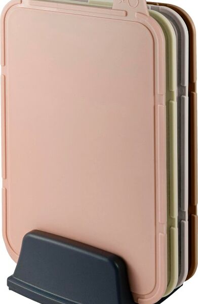 Набор досок разделочных Plast Team Stockholm на подставке микс 20*34см 4шт