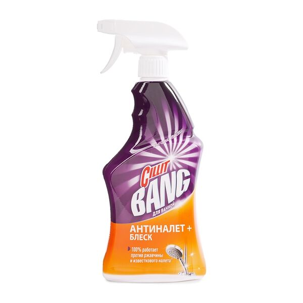 Чистящее средство Cillit Bang Антиналет + Блеск 750 мл
