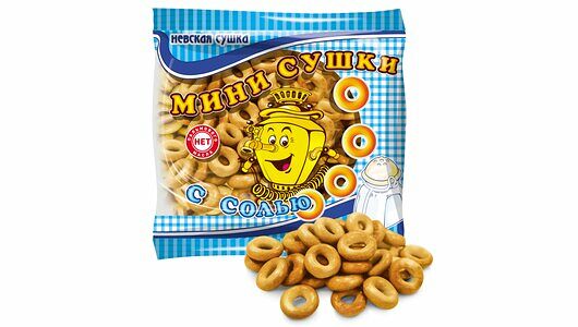 Мини-сушки Невская сушка с солью