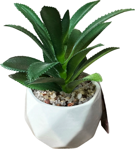 Искусственное растение в горшочке 9*12см