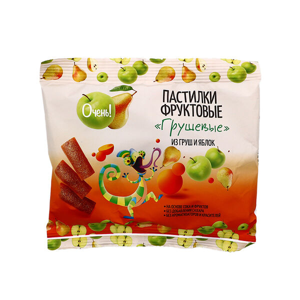 Пастилки фруктовые 