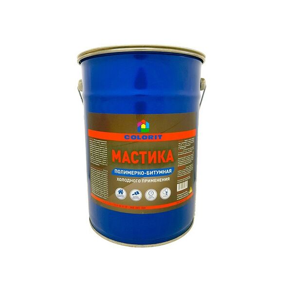 Мастика полимерно-битумная Colorit, 4 кг